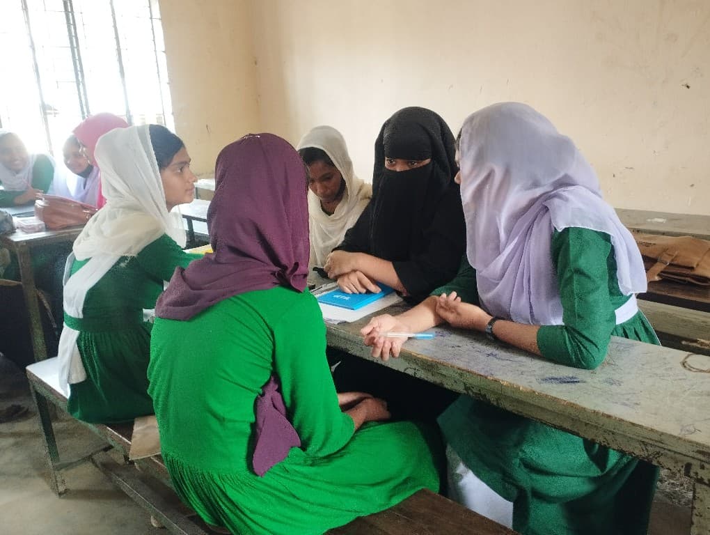 Workshop at Kichak Bi-lateral High School Bogura, Bangladesh